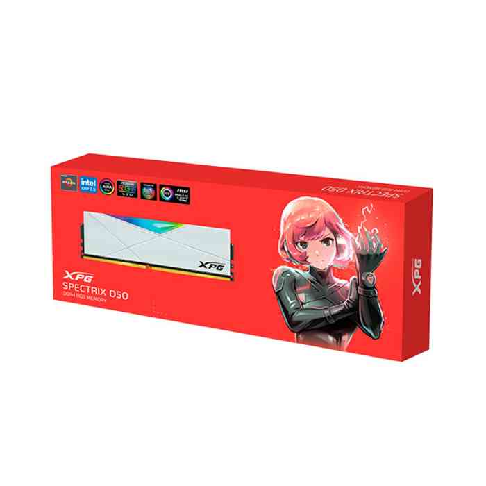 Adata D50 16GB DDR4 3600 MHz RGB Gaming RAM